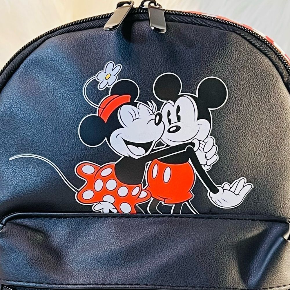 Mickey and Minnie Mouse Backpack - Picture 2 of 4